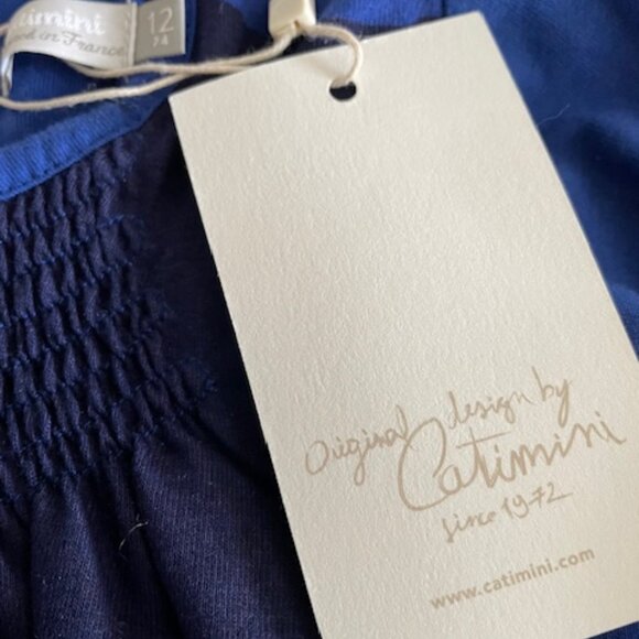 Catimini Baby Dress– original design – NWT – designed in France - size 12m - Picture 6 of 7